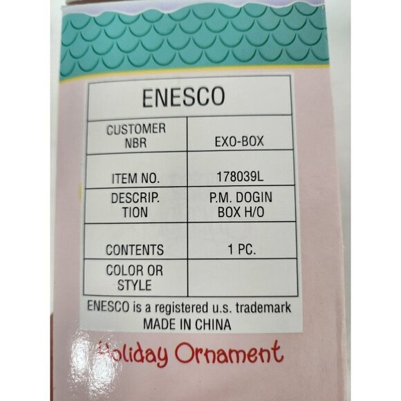 VINTAGE Precious Moments Enesco Home for The Holidays Christmas Holiday Ornament - Picture 6 of 9